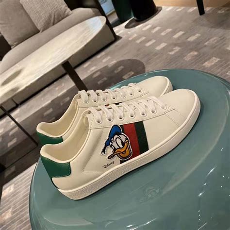 gucci shoes donald duck|gucci x disney donald duck.